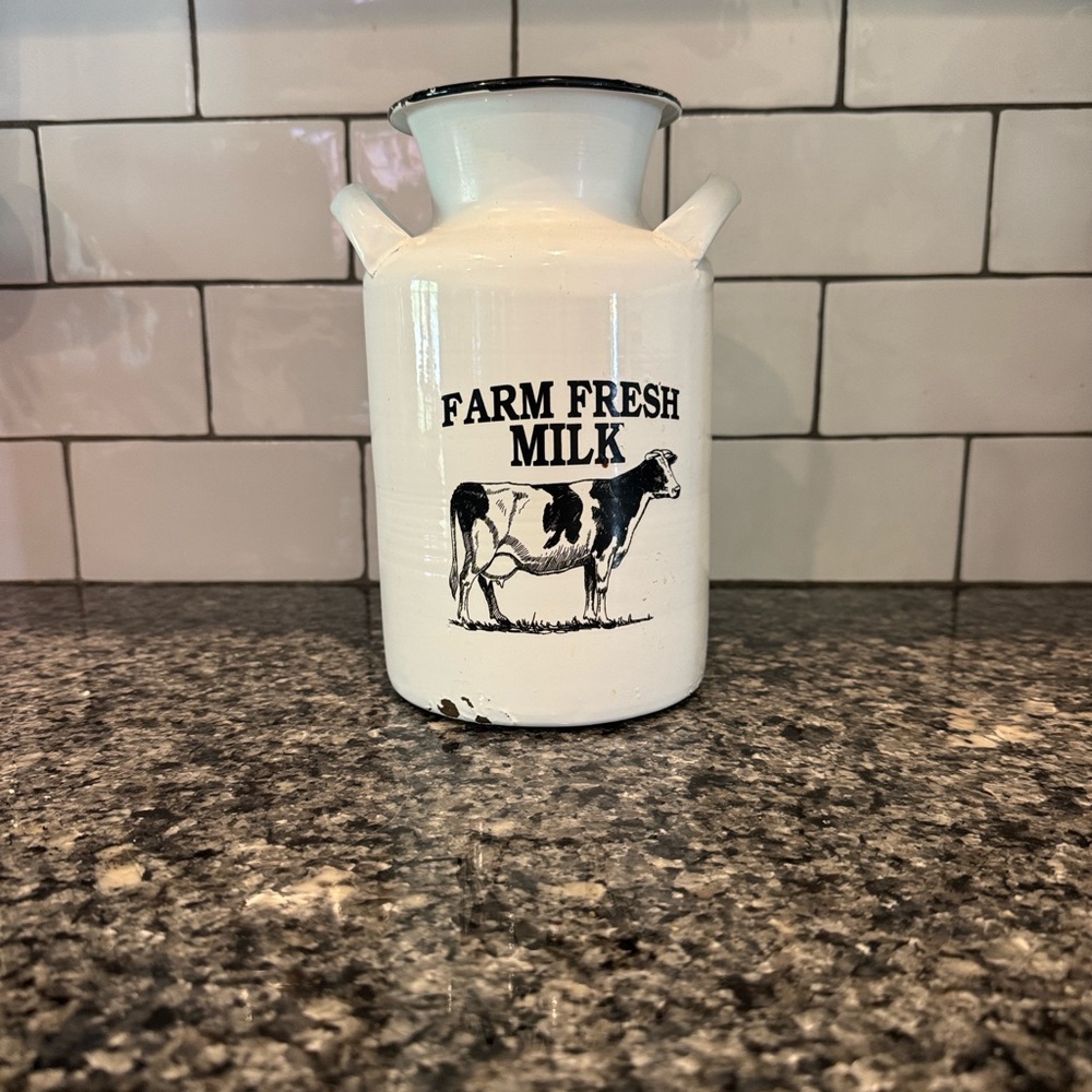 Farm Fresh Milk Ceramic Jug